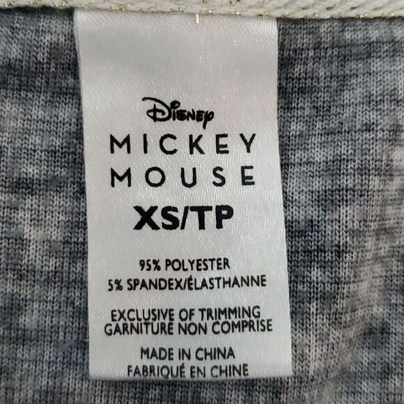 Disney Mickey Mouse XS grey long sleeve sweater - Picture 6 of 6